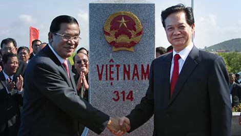 En terminación localización de hitos limítrofes entre Cambodia, y Vietnam, Laos y Tailandia - ảnh 1