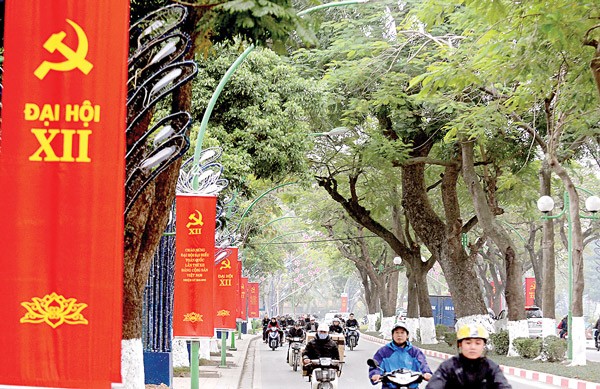 Prepara Hanoi diversas actividades en saludo el XII Congreso nacional del Partido Comunista - ảnh 1