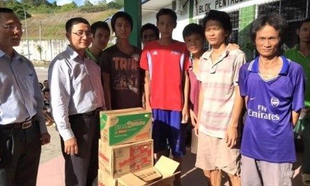 Intentan regresar al país a pescadores vietnamitas detenidos en Malasia - ảnh 1