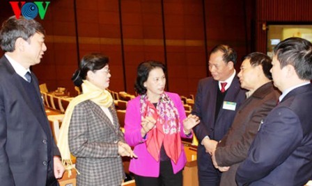 Vietnam prosigue preparativos para elecciones parlamentarias en 2016  - ảnh 1