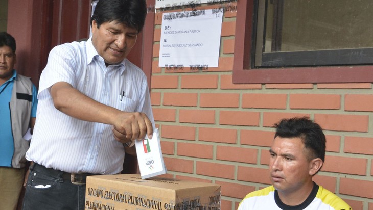 Referéndum en Bolivia para reelección de Evo Morales - ảnh 1