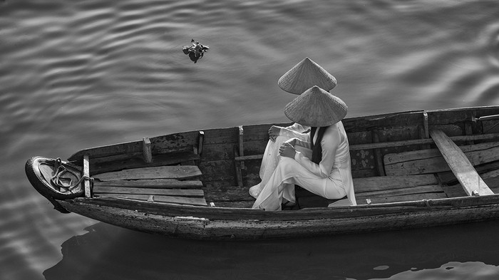 Inconfundible belleza de Ao Dai, vestido tradicional de mujeres vietnamitas  - ảnh 9