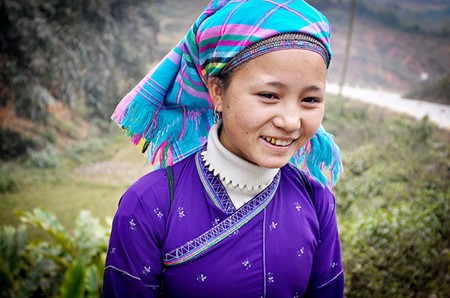 La belleza de las mujeres étnicas en Lao Cai - ảnh 6