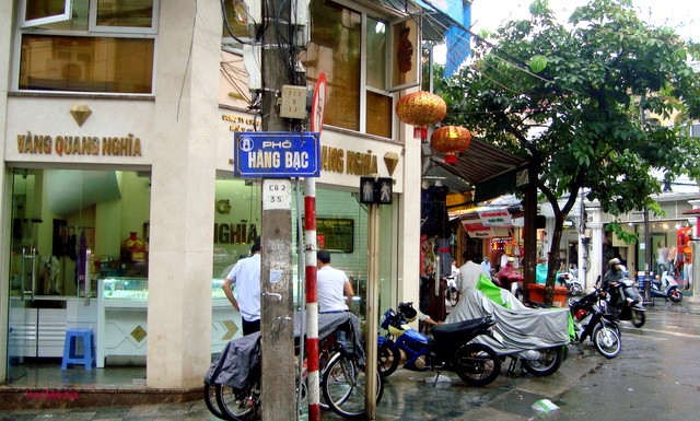 Hang Bac, particular calle de fundición de plata de Hanoi - ảnh 2