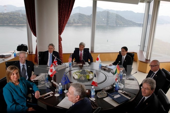 Arranca Cumbre de Exteriores de G7 en Japón - ảnh 1