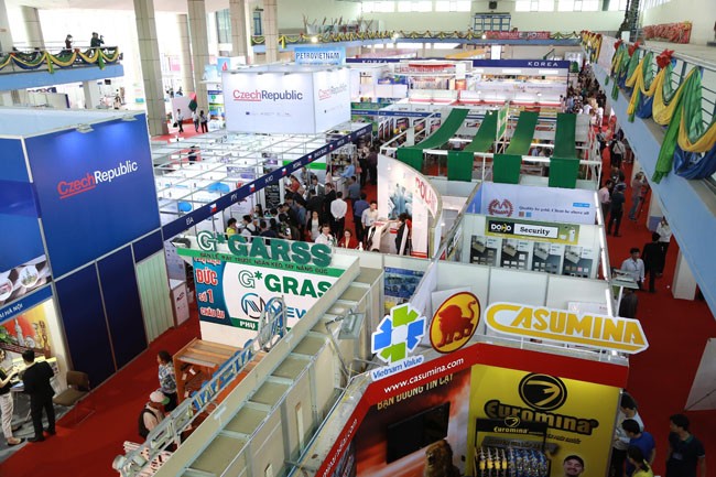 Cientos de empresas participan en Feria Internacional de Comercio de Vietnam - ảnh 1