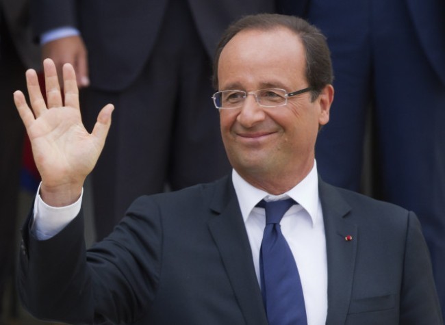 Inicia presidente de Francia visita oficial a Egipto - ảnh 1