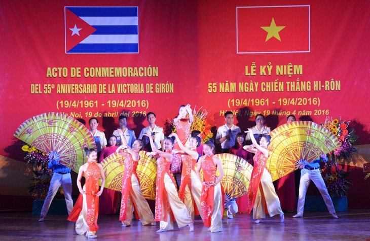 En Hanoi la conmemoración del 55 Aniversario del triunfo cubano de Girón - ảnh 2