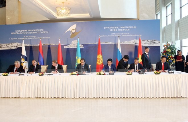 Cámara Alta de Rusia aprueba TLC entre Unión Económica Euroasiática y Vietnam - ảnh 1