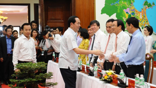 Presidente vietnamita urge a convertir a Da Nang en una gran urbe del país - ảnh 1