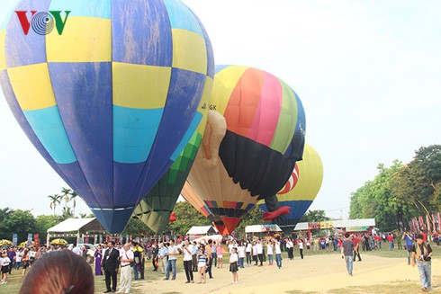 Inaugurado Fiesta Internacional de Globos en Hue - ảnh 1