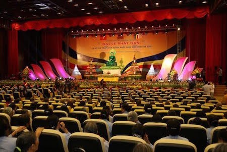 Felicitan a Sangha Budista de Vietnam en conmemoración de la Iluminación de Buda - ảnh 1
