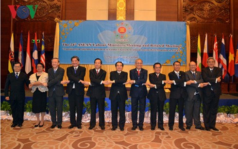 Concluye exitosamente XXIV Reunión de Ministros de Trabajo de ASEAN - ảnh 1