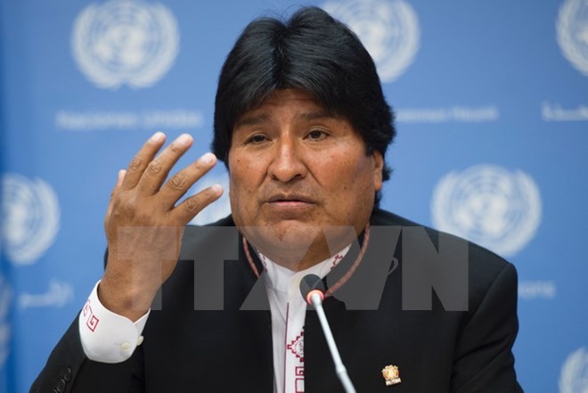 Presidente de Bolivia reitera apoyo al Gobierno de Maduro - ảnh 1