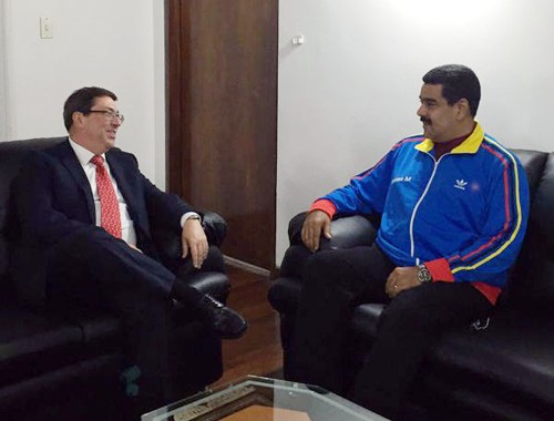 Canciller cubano visita Venezuela para acordar temas de cooperación bilateral - ảnh 1