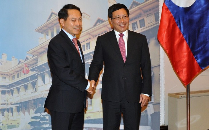 Vigorizan cooperación Vietnam-Laos en la diplomacia - ảnh 1