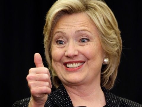 Hillary Clinton sella la victoria en las primarias demócratas tras triunfo en California - ảnh 1
