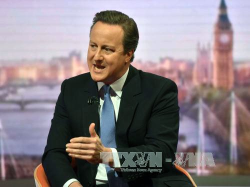 Primer ministro británico defiende su campaña por la permanencia del país en Unión Europea - ảnh 1