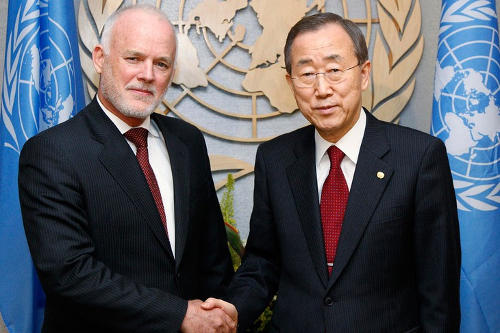 Embajador de Fiji elegido nuevo presidente de la Asamblea General de la ONU - ảnh 1