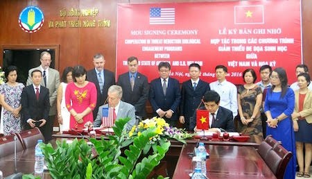 Vietnam y Estados Unidos cooperan por reducir amenazas biológicas - ảnh 1