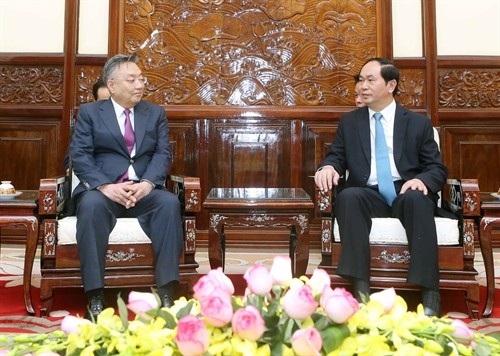 Presidente vietnamita llama a mayor inversión de empresas niponas en los sectores clave - ảnh 1