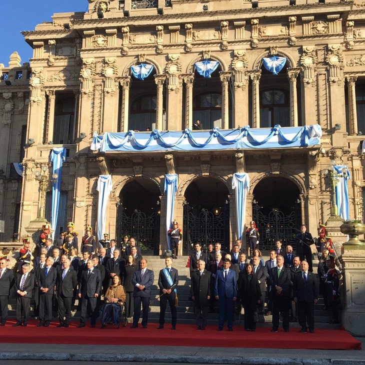 Argentina festeja el bicentenario de la independencia  - ảnh 1
