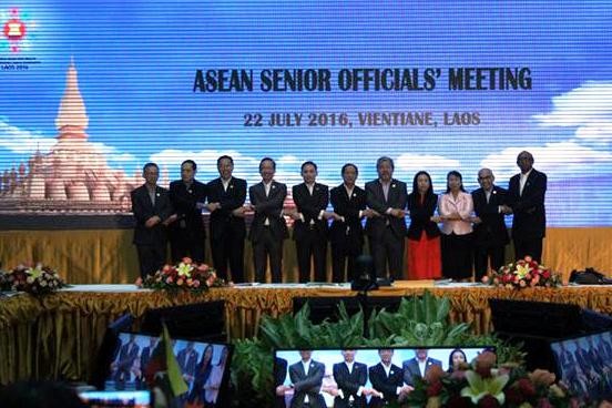 Inaugurada Conferencia de altos funcionarios de Asean en Laos  - ảnh 1