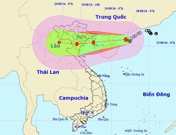 Localidades vietnamitas enfrentan amenaza de nueva tormenta - ảnh 1