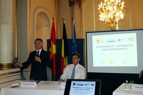 Vietnam y Unión Europea buscan nuevas oportunidades de cooperación comercial - ảnh 1