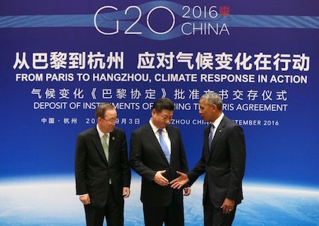 Una treintena países más ratifican acuerdo climático de la ONU en París - ảnh 1
