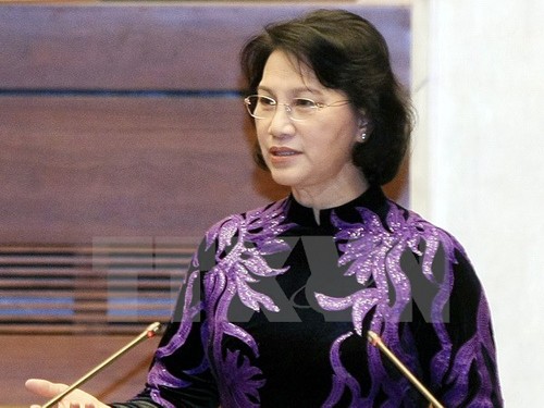 Presidenta de Asamblea Nacional comienza visita a Myanmar - ảnh 1