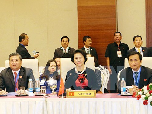 Presidenta parlamentaria de Vietnam asiste a sesión inaugural de AIPA 37 - ảnh 1