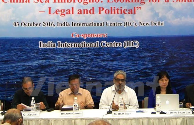 Seminario en India sobre medidas politicas y jurídicas para las disputas en el Mar Oriental - ảnh 1