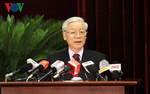 Vietnam decidido a fomentar el crecimiento económico y reforzamiento del Partido - ảnh 1