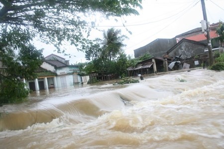 Vietnam moviliza todas las fuerzas para ayudar a poblaciones afectadas por inundaciones - ảnh 1
