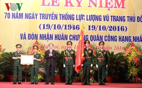 Fuerzas armadas de Hanoi cumplen 70 años  - ảnh 1