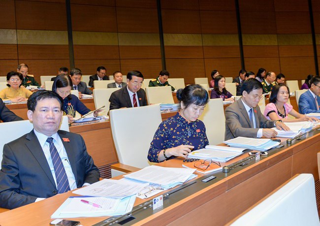 Diputados vietnamitas confían en el logro de objetivos de crecimiento para 2017  - ảnh 1
