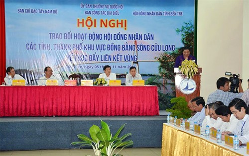 Enaltecen papel de Consejos Populares en conexión regional del Delta del río Mekong  - ảnh 1