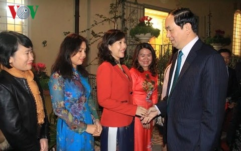 Presidente vietnamita inicia visita oficial a Italia  - ảnh 1