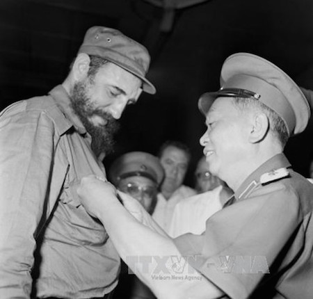 Encuentros amistosos entre Fidel y dirigentes vietnamitas - ảnh 4