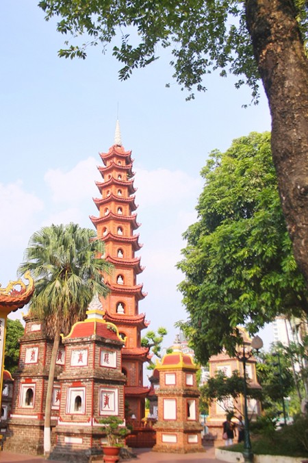 Tran Quoc, una de las pagodas más bellas del mundo  - ảnh 2