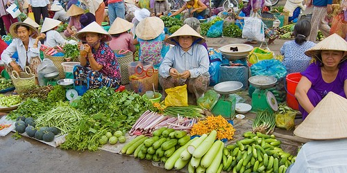 Los mercados vietnamitas y sus nombres - ảnh 1