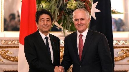 Inician actividades del primer ministro japonés en Australia  - ảnh 1