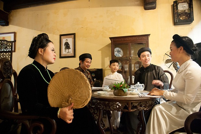 Reproducen el Tet tradicional en el Casco Antiguo de Hanoi - ảnh 1