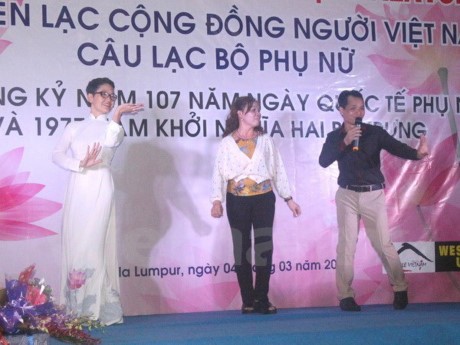 Comunidad vietnamita en Malasia conmemora Día Internacional de la Mujer - ảnh 1