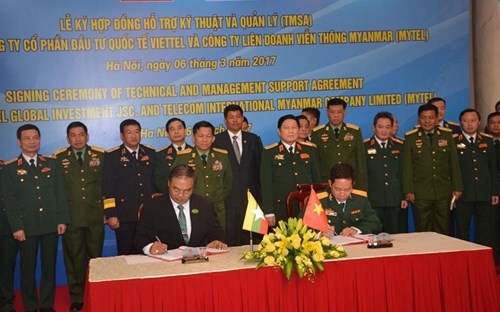 Vietnam y Myanmar refuerzan cooperación en defensa  - ảnh 1