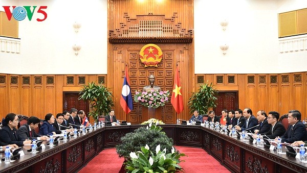 Vietnam y Laos decididos a profundizar vínculos de solidaridad especial  - ảnh 1