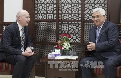 Presidente palestino reafirma perseguir una solución de dos estados - ảnh 1