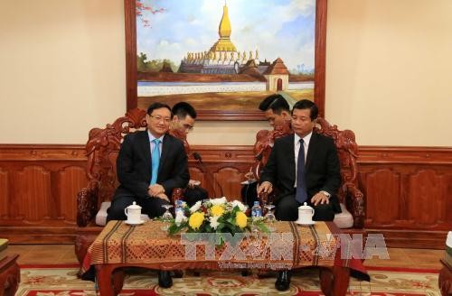 Vietnam y Laos promueven relaciones de solidaridad especial  - ảnh 1