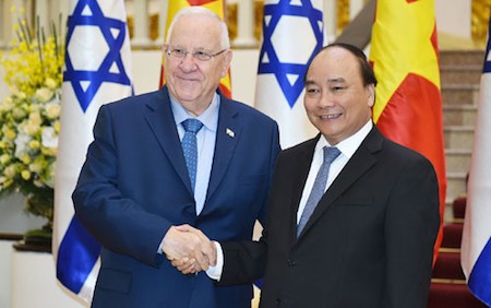 Prensa israelí reporta sobre la visita del presidente Reuven Rivlin a Vietnam  - ảnh 1